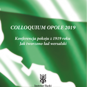 Okładka "Colloquium Opole 2019"