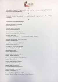 Druga strona porozumienia