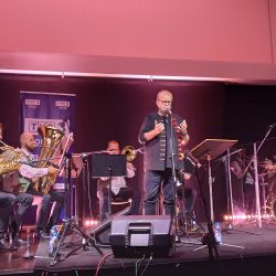 Koncert Grzegorza Płonki: widok na scenę