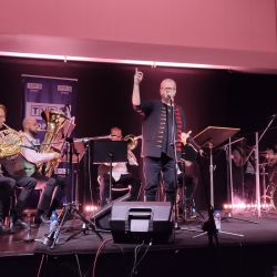 Koncert Grzegorza Płonki: widok na scenę