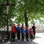 Uroczysty pochówek bezimiennych Powstańców Śląskich w Kalinowie