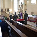 Msza św. podczas pochówku bezimiennych Powstańców Śląskich w Kalinowie