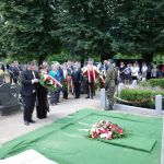 Uroczysty pochówek bezimiennych Powstańców Śląskich w Kalinowie