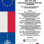 Plakat zapraszający na sesję popularnonaukową "Przełomowe wybory (...)"